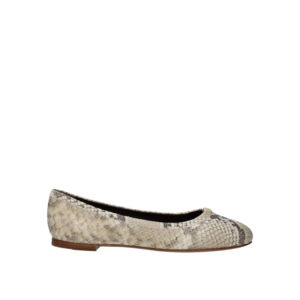 ChloΓ© Beige Goatskin Ballet Flats